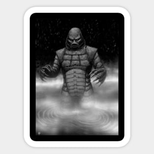 Creature From The Black Lagoon Sticker